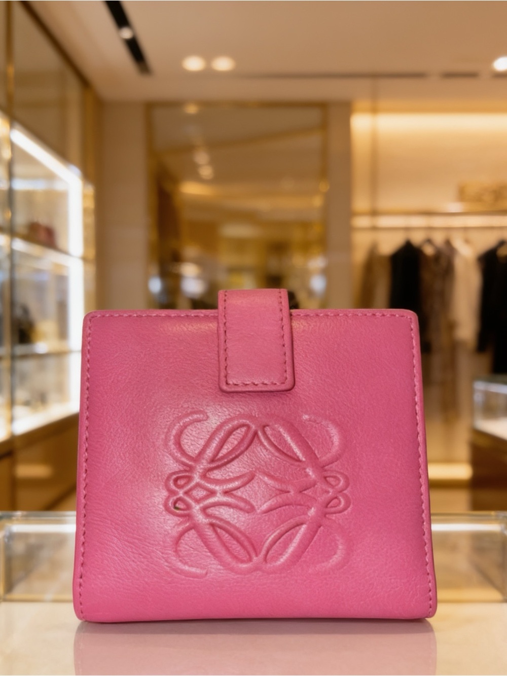 Loewe Anagram Amazona bifold wallet